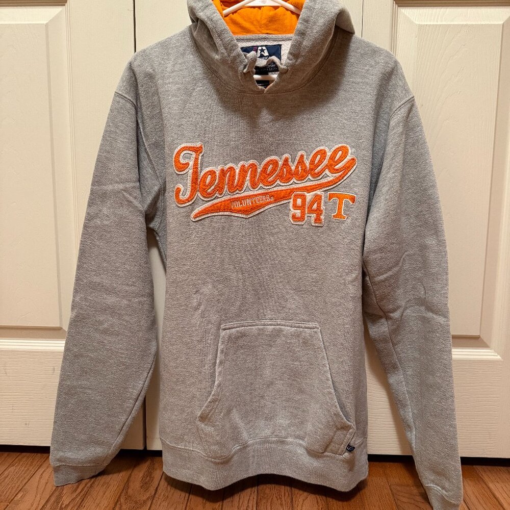 Medium Grey Tennessee Volunteers Embroidered Hoodie